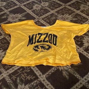 mizzou crop top!